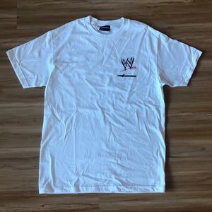 The Hundreds x WWE collab logo t shirt